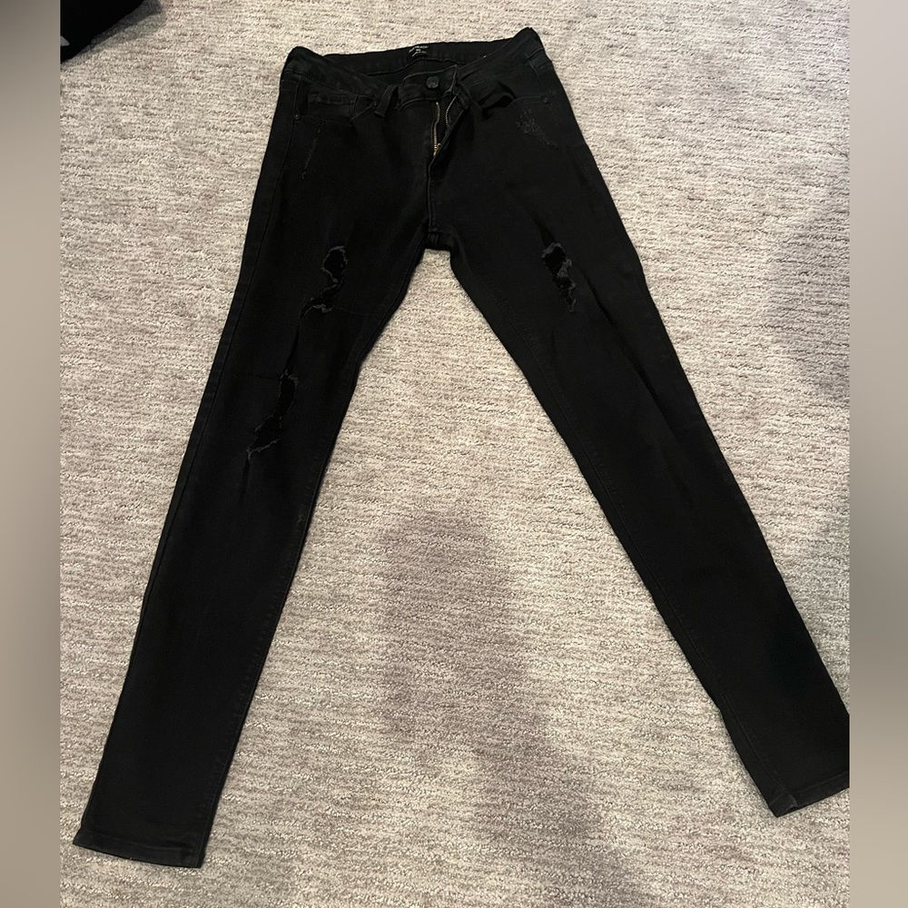 Black Jeans with Rips